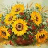 Sunflowers Bouquet Paint By Numbers