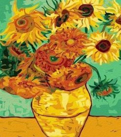 Sunflowers Van Gogh Paint By Numbers