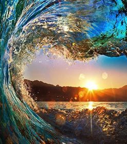Sunset Wave Paint By Numbers