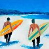 Surfing Boys Paint By Numbers