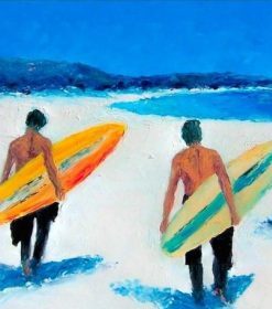 Surfing Boys Paint By Numbers