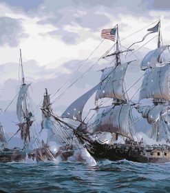 The American Fleet Paint By Numbers