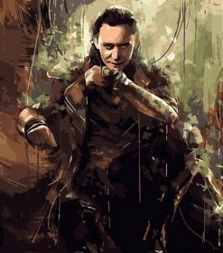 The Avengers Loki Paint By Numbers