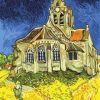 The Church at Auvers By Gogh Paint By Numbers