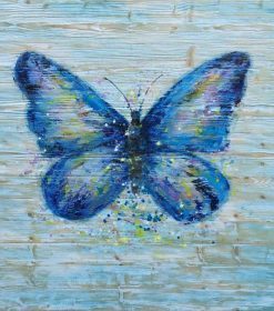 The Common Blue Butterfly Paint By Numbers