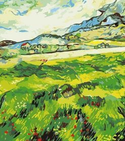 The Green Vineyard Gogh Paint By Numbers