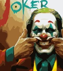 The Joker Smile Paint By Numbers