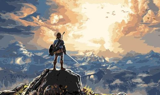 The Legend Zelda Paint By Numbers