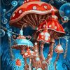 The Magic Mushroom Paint By Numbers