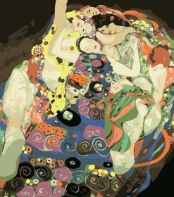 The Maiden Gustav Klimt Paint By Numbers