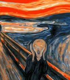 The Scream Edvard Munch Paint By Numbers