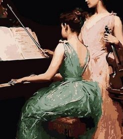 The Sonata By Irving Ramsay Paint By Numbers