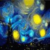 The Starry Night By Gogh Paint By Numbers