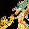 Tiger And Dragon Paint By Numbers