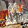 Tiger Couple Paint By Numbers