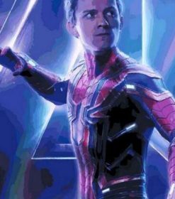 Tom Holland Spiderman Paint By Numbers