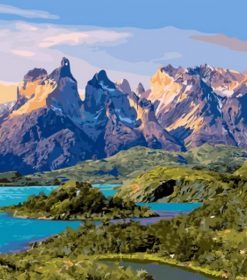 Torres del Paine Paint By Numbers