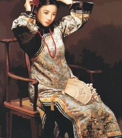 Traditional Chinese Woman Paint By Numbers