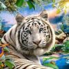 Tropical Tiger Paint By Numbers