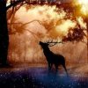 Twilight Deer Paint By Numbers
