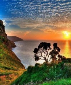 Valley of The Rocks Sunset Paint By Numbers