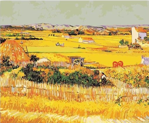 The Harvest Vincent Gogh Paint By Numbers