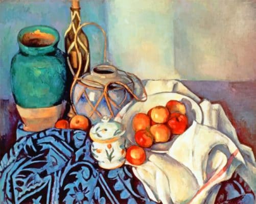 Cezanne Apples Still Life Paint by numbers