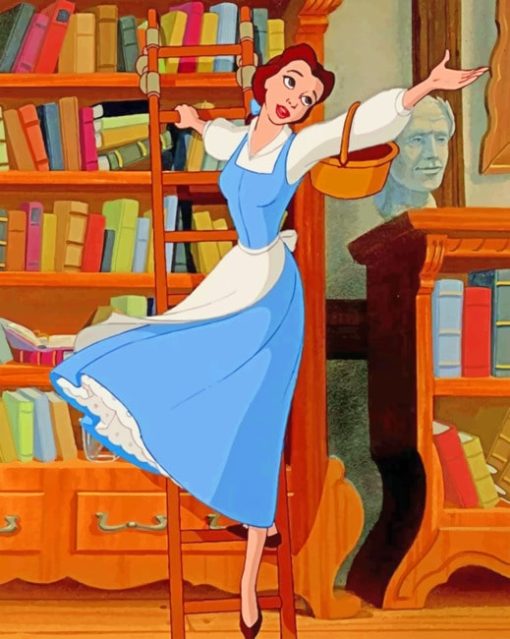 Belle Dancing Paint by numbers