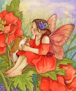 Flower Fairy Paint by numbers