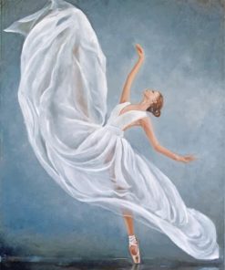 Swan Lake Ballerina Paint by numbers