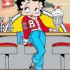Betty Boop Painting by numbers