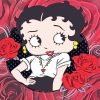 Adorable Betty Boop Painting by numbers