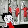 Monochrome Betty Boop Painting by numbers