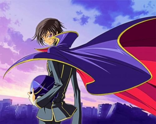 Lelouch Lamperouge Paint by numbers