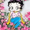 Cute Betty Boop Painting by numbers