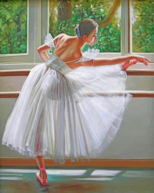 Ballerina Dancer Paint by numbers