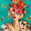 flower-woman-and-butterflies-paint-by-numbers