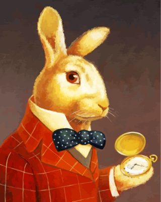 Mr Rabbit Paint by numbers