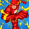 The Flash Illustration Paint by numbers