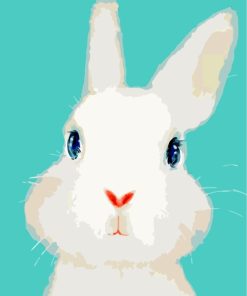 White Rabbit Paint by numbers