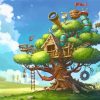 Tree House Paint by numbers