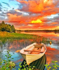 aesthetic-lakeside-boat-paint-by-numbers