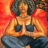 afro-woman-doing-yoga-paint-by-numbers