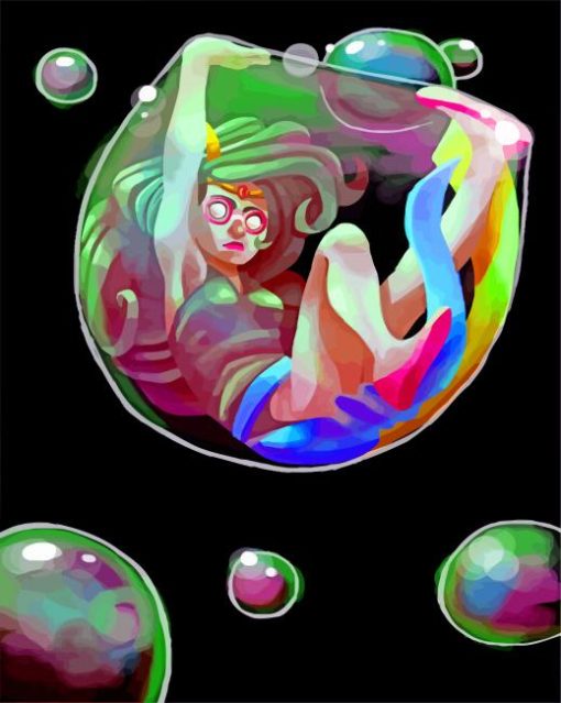 stuck-in-a-bubble-paint-by-number