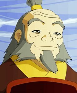 Uncle Iroh paint by numbers