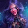Fantasy Mystical Girl Crying Paint By Numbers