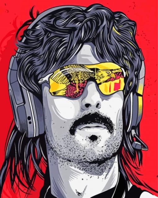 Dr DisRespect paint by numbers