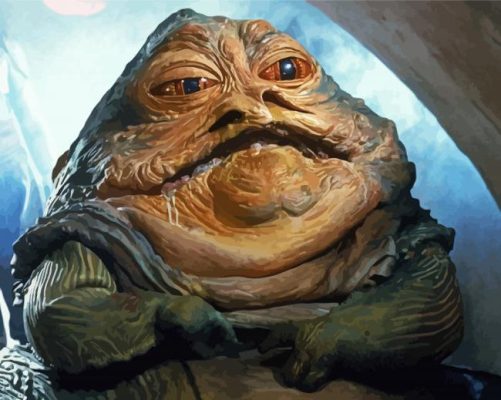 Jabba The Hutt Paint By Numbers