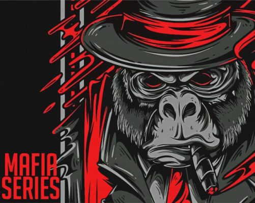 Mafia Monkey Paint By Numbers