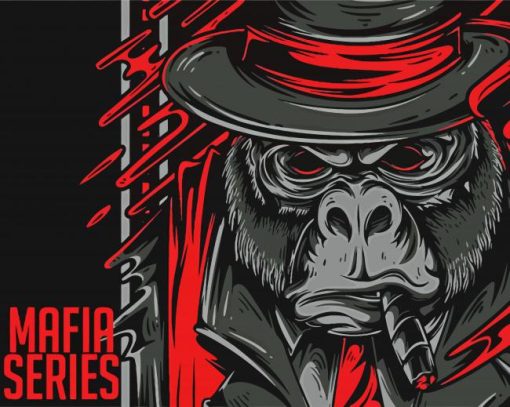 Mafia Monkey Paint By Numbers